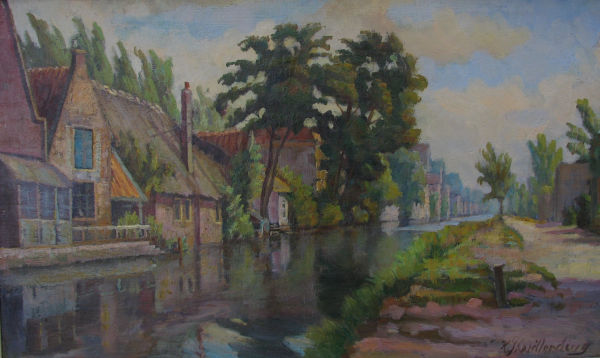 Karel Willerding, schilderijen te koop Flava Art Gallery Bussum